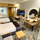 اتاق دوتخته توئین vip طبقه20 هتل چمران شیراز