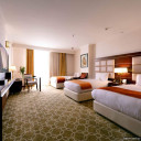 اتاق سه تخته جدا رو به شهرCF (طبقات 4 تا 9) هتل اسپیناس پالاس تهران