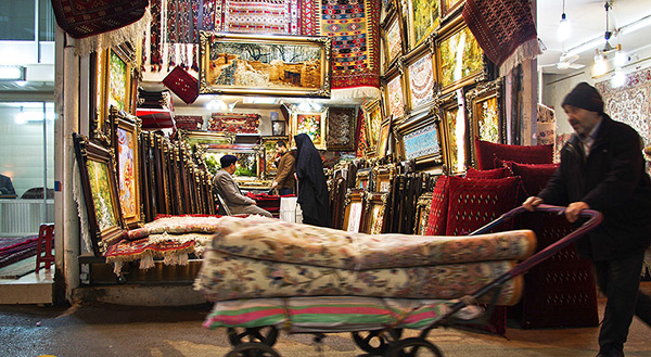 عکسهای قدیمی از بازار رضا مشهد