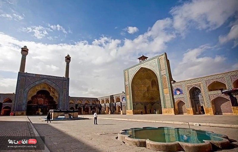 مسجد جامع اصفهان آشنایی با معماری بخش های مختلف مسجد عتیق