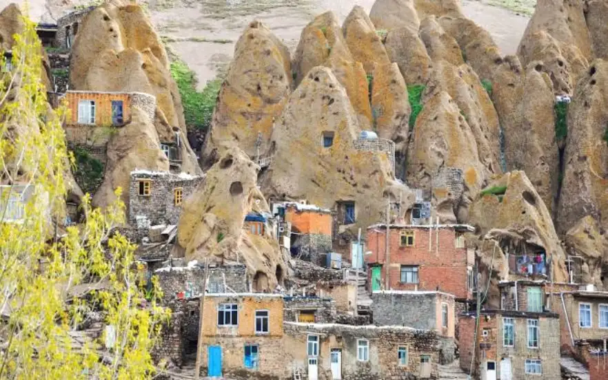 روستای کندوان یکی از زیباترین جاهای دیدنی تبریز