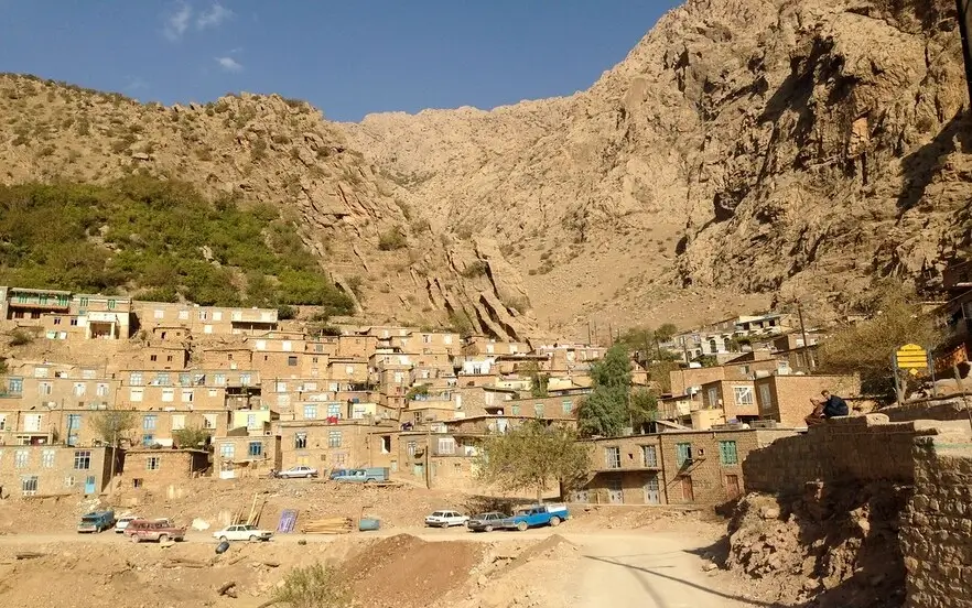 لوکیشن روستای هجیج در کوهپایه