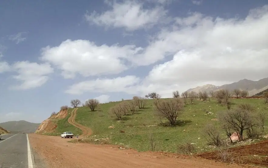 مسیر رسیدن به روستای هجیج پاوه کرمانشاه