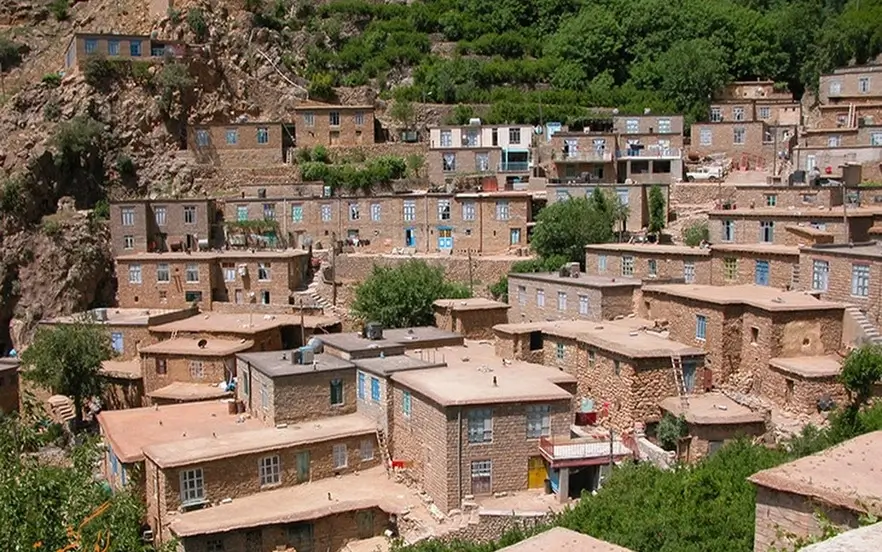 روستای هجیج کرمانشاه؛ ماسوله سنگی غرب ایران