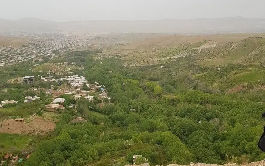 طبیعت روستای قلات در شیراز