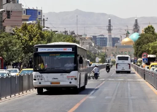 رفت و آمد در مشهد با اتوبوس