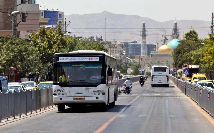 رفت و آمد در مشهد با اتوبوس