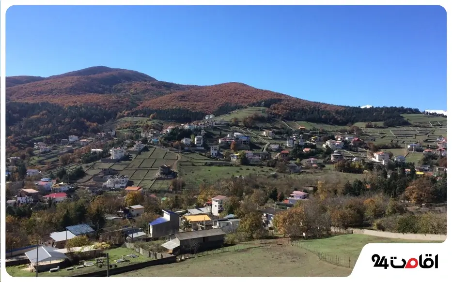 روستای بنفشه ده چالوس