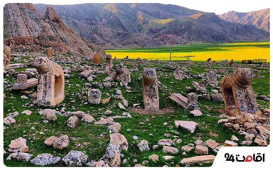 نمایی از شهر ایذه