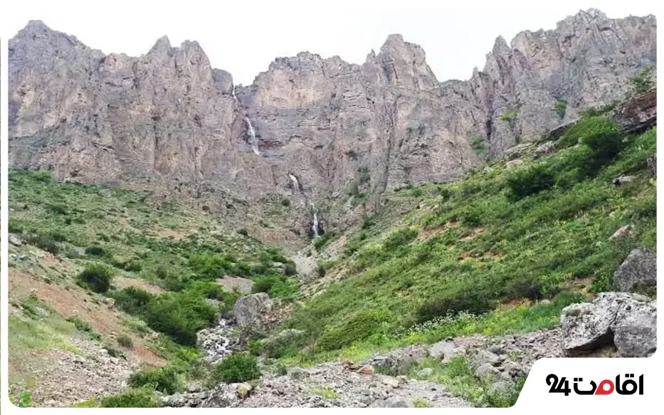 آبشار روستای هریجان چالوس