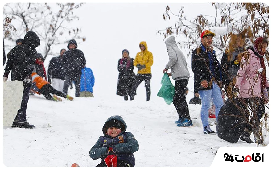 تفریحات زمستانی تهران