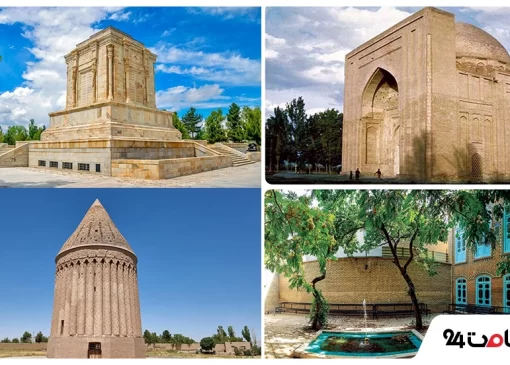 مکان های تاریخی مشهد در یک قاب تصویر