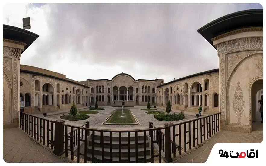 معماری خانه طباطبایی ها 