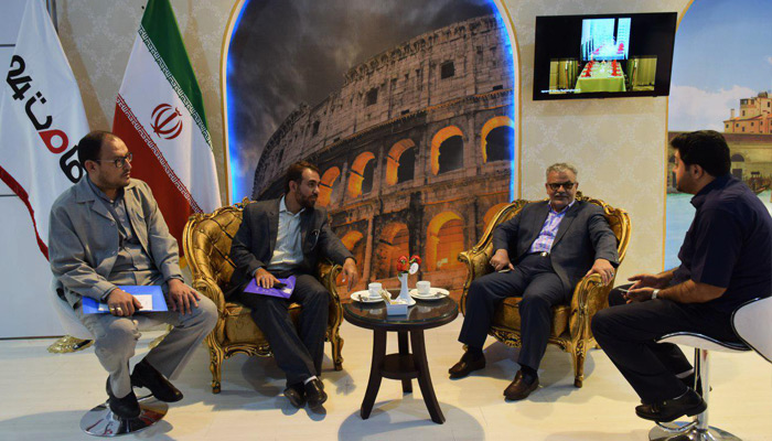 نمایشگاه الکامپ تهران بازدید مسولان سازمان میراث فرهنگی